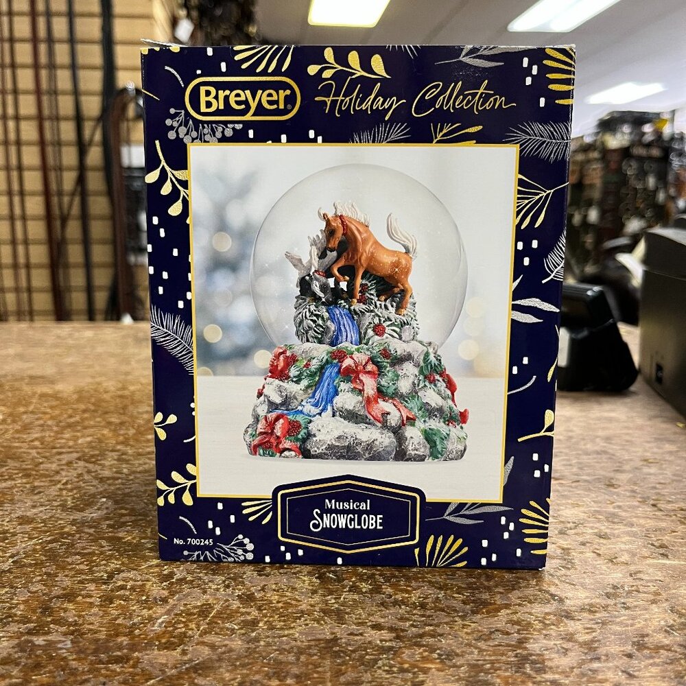 Breyer Holiday 2024 Winter Wonderland Snow Globe